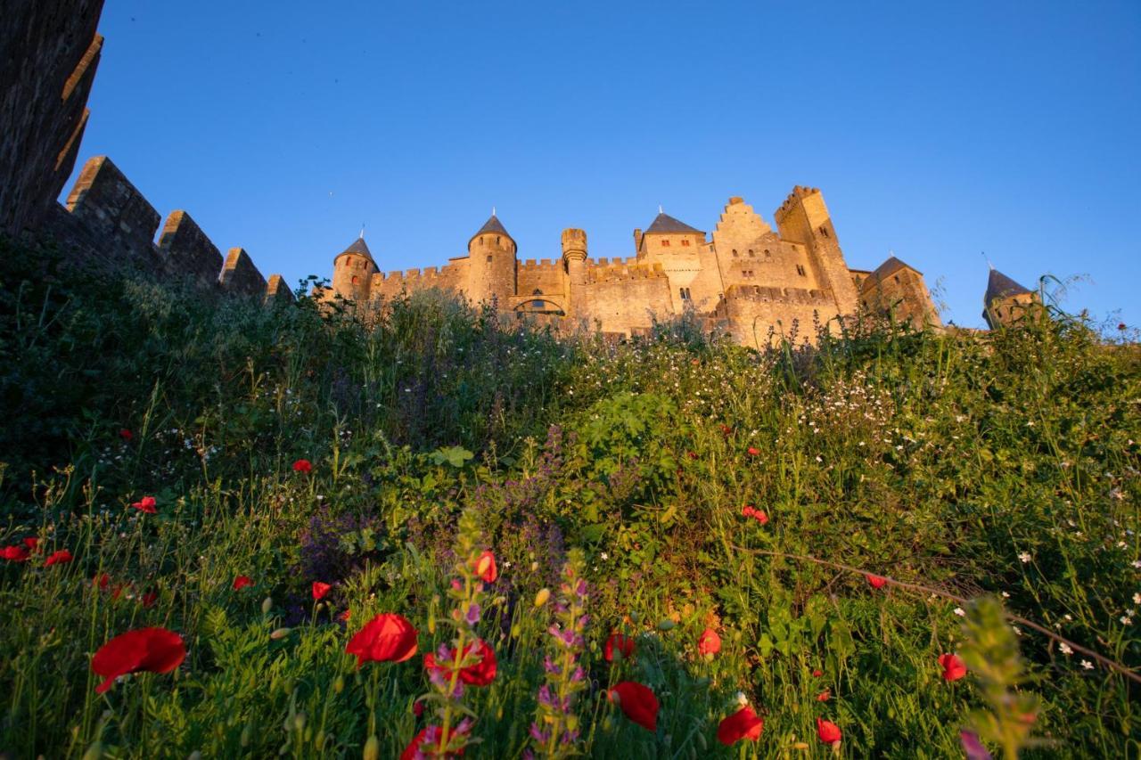 Tout Confort ! Climatisation, Centre-Ville, Parking, Terrasse, Wifi, Netflix Carcassonne Luaran gambar