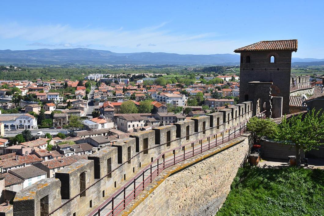 Tout Confort ! Climatisation, Centre-Ville, Parking, Terrasse, Wifi, Netflix Carcassonne Luaran gambar