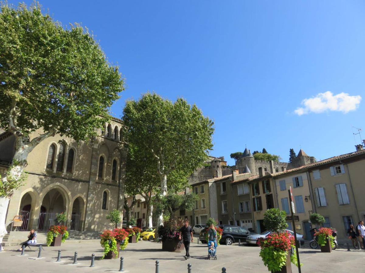 Tout Confort ! Climatisation, Centre-Ville, Parking, Terrasse, Wifi, Netflix Carcassonne Luaran gambar