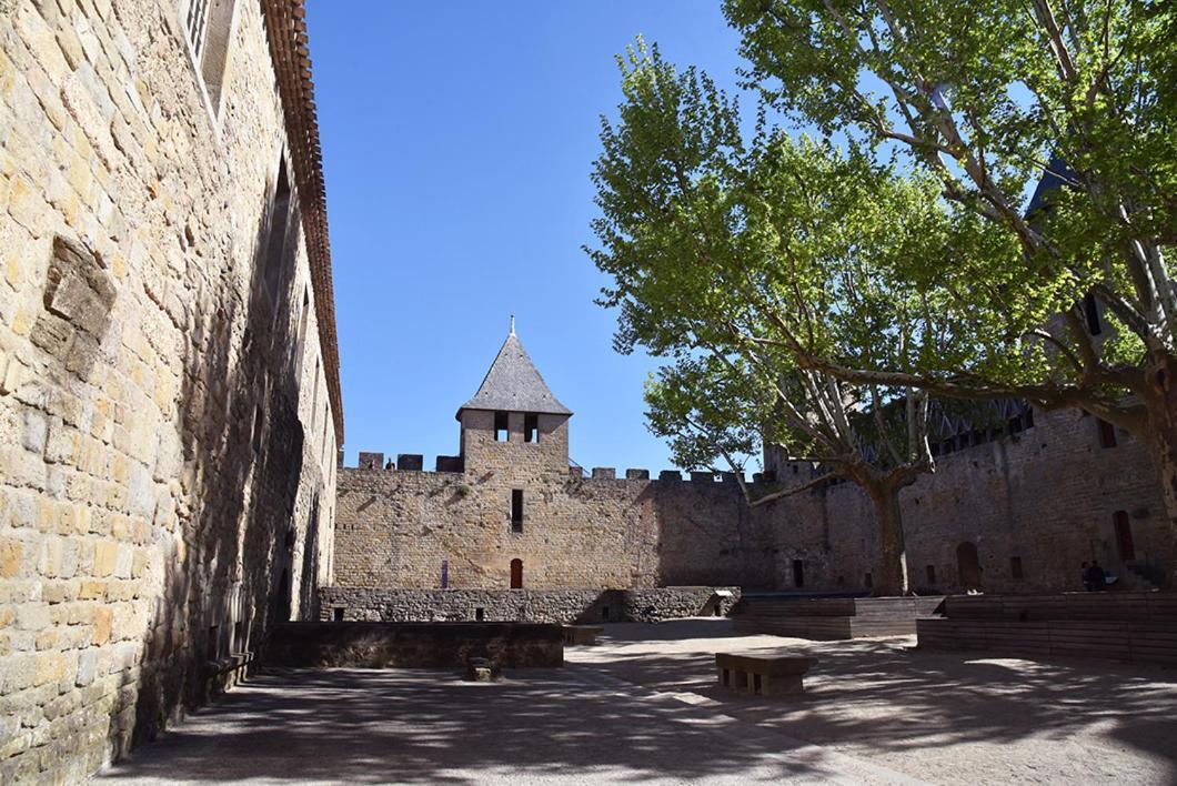 Tout Confort ! Climatisation, Centre-Ville, Parking, Terrasse, Wifi, Netflix Carcassonne Luaran gambar